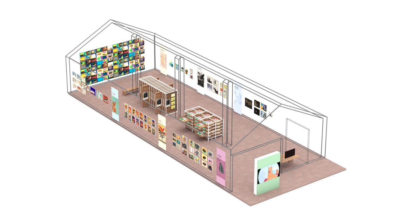 みずのき展 会場イメージ
