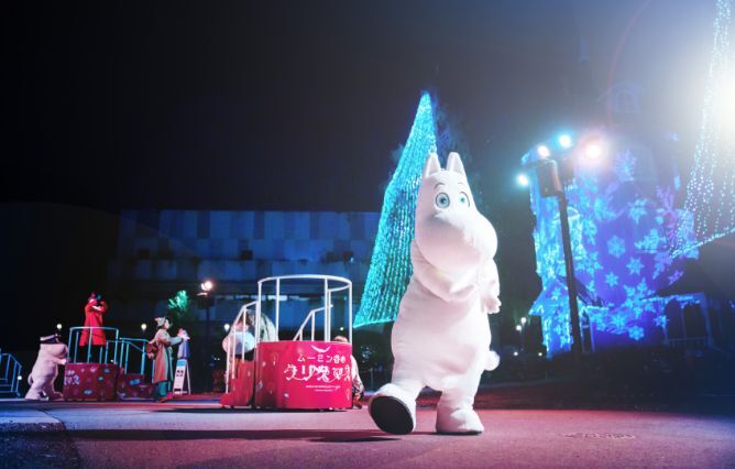 ムーミン谷のルミナスナイトショー