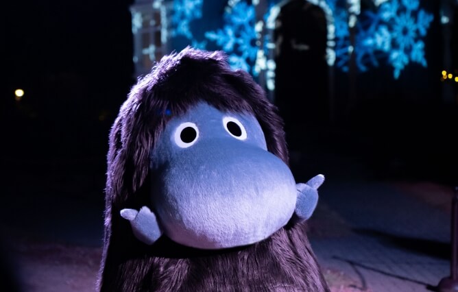 ムーミン谷のルミナスナイトショー