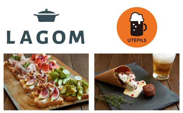 北欧のオープンサンド「スモーブロー」の専門店「LAGOM (ラーゴム)」と屋外レストラン「UTEPILS（ウーテピルス）」オープン
