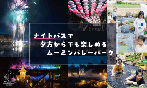 ナイトパスでムーミンバレーパークを楽しもう！