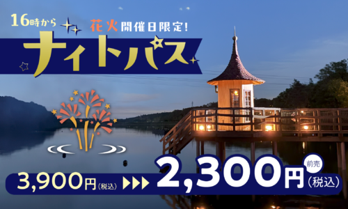 【ナイトパス】夕方からムーミンバレーパークを楽しもう！