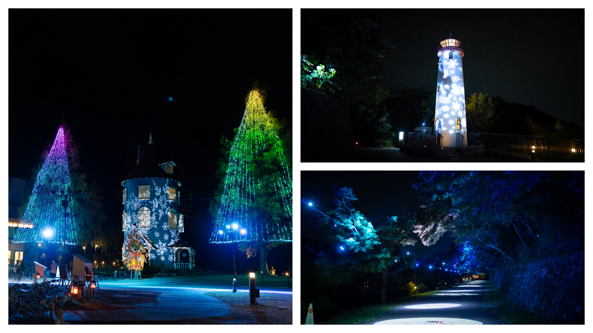 圧巻のイルミネーション