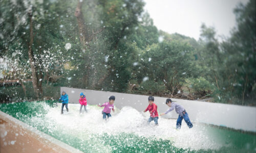 ムーミン谷でゆきあそび