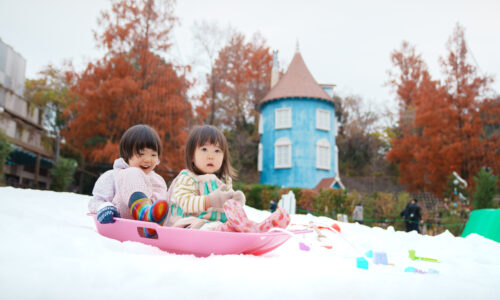 Snow fun at Moominvalley