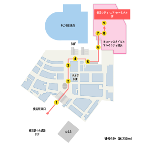 乗り場地図